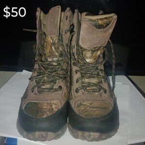 Kid's Rocky Waterproof, Insulated Hunting Boots